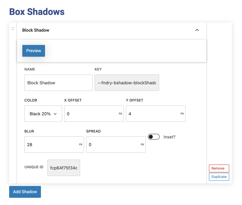 Box Shadows | Refoundry
